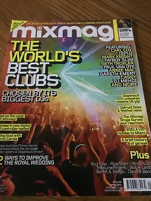 Mixmag April 2011 The Worlds Best Clubs • £1.99