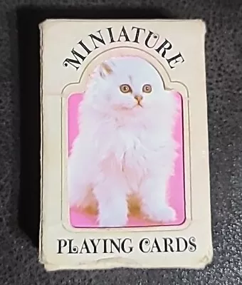 Vintage Miniature Cat Hoyle Playing Cards • $8.99