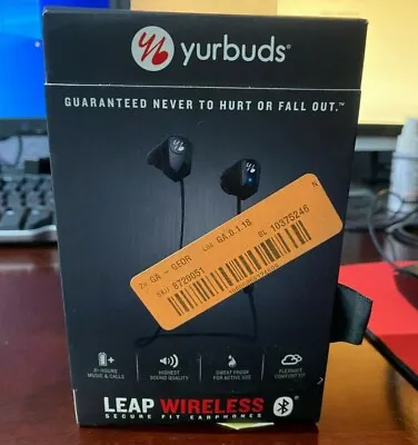 Yurbuds Leap Wireless Headphones Microphone & 3 Button Control.....Grade A  • $49.95