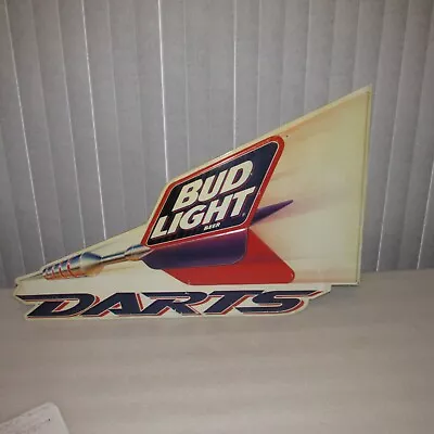 Bud Light Beer SIGN DARTS Vintage 1996 • $75