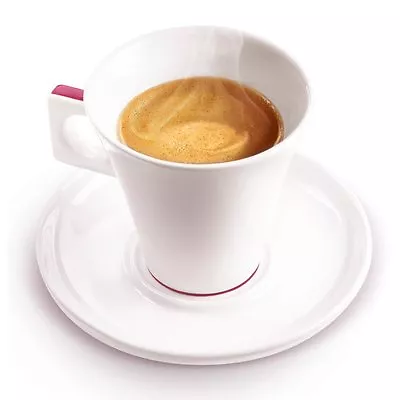 Nescafé Dolce Gusto 50ml ESPRESSO Coffee Cup & Saucers Set Of 2 • £9.99