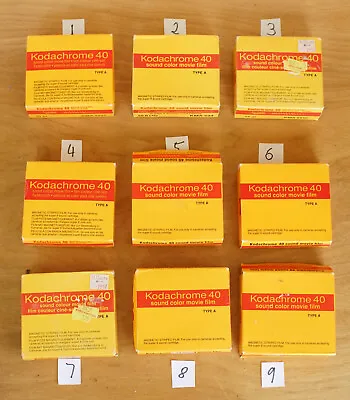 Kodachrome 40 Sound Movie Film Camera Cartridge Super 8 8mm  Sealed Expired 5 • £21.60