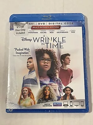 A Wrinkle In Time (Blu-Ray/DVD/ Movie) Special Features!! Brand New & Sealed!! • $14.88