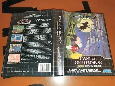 ## Castle Of Illusion Starring Mickey Mouse - Sega Mega Drive - Complete ## • $90.64