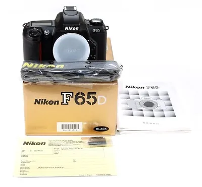 [FedEx]Nikon F65D 35mm SLR Camera Body Only Black • $225