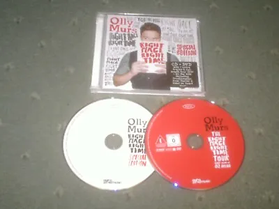 Olly Murs-right Place Right Time-cd And Dvd-the Right Time Tour Live Concert/pop • £2.49