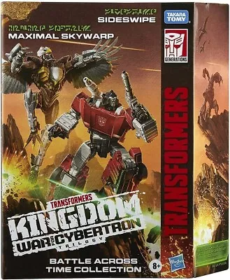 £29 • Buy Transformers Generations Deluxe WFC-K42 Sideswipe & Maximal Skywarp 14cm Figures