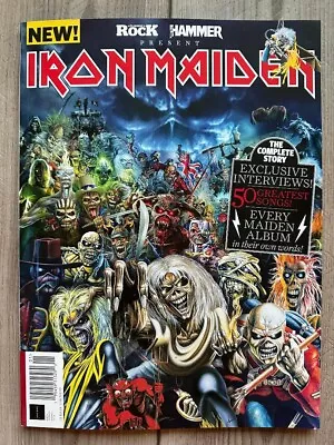 2024 IRON MAIDEN COMPLETE STORY Greatest Songs METAL HAMMER Magazine EVERY ALBUM • $21.99