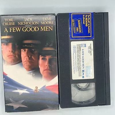 Few Good Men A (1992) VHS Movie Columbia Home Video (1993) T. Cruise • $7