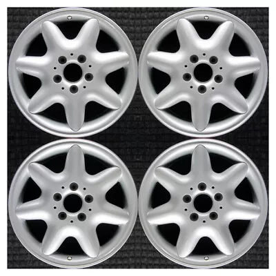 Set 2001 2002 2003 2004 Mercedes-Benz C Class C240 C320 OEM Wheels Rims 65211 • $687