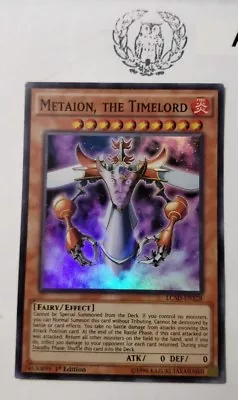 Metaion The Timelord - 1st Ed Super Rare Nm Lc5d-en228 - Yugioh  • $2.52