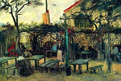 Terrace Of A Cafe By Vincent Van Gogh Art Painting Print • $12.99