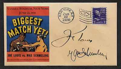 Joe Louis Vs Max Schmeling Collector Envelope Original Period 1938 Stamp OP1113 • $5