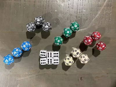 Magic The Gathering Life Counter Dice From Various Sets Lot X15 Plus 6-6sided Di • $29.99