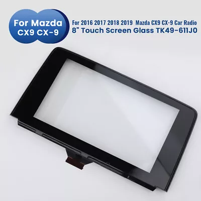 8 Inch Glass Touch Screen Car Radio Navigation Part For Mazda CX-9 CX9 2016-2019 • $171.59