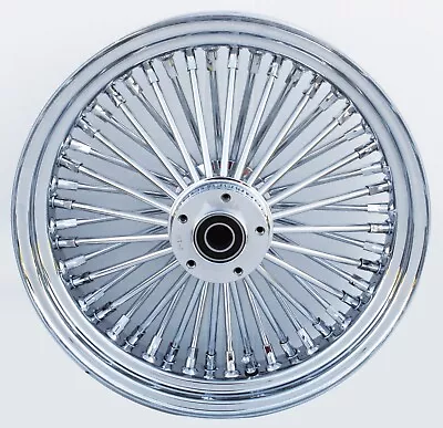 Chrome Ultima 48 King Spoke 16  X 5.5  Rear Wheel For Harley & Customs • $313.89