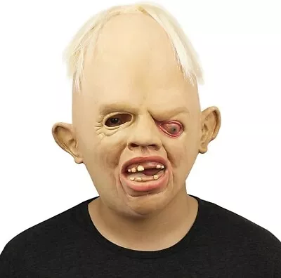 Sloth Goonies Mask Costume Fancy Dress Outfit Latex Party Cosplay Unisex Monster • £14.99