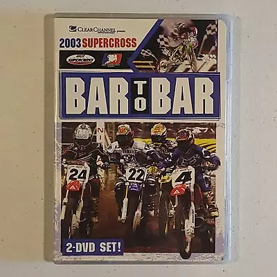 Bar To Bar - 2003 Supercross DVD 2003 W INSERT EXTREME SPORTS MOTOCROSS RARE OOP • $34.99