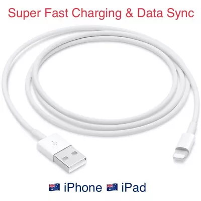 $3.99 • Buy Fast USB Charger Cable Sync Cord For IPhone 7 8 X 11 12 13 Pro Max IPad Charging