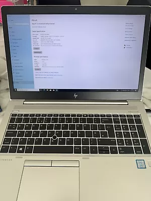 HP EliteBook 850 G6 - Damaged Corner - I5 8th Gen - 256gb M.2 8GB Ram - Win 10 • £48