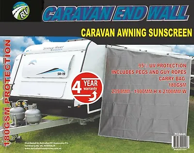 Caravan Awning End Wall Privacy Screen Sun Shade Accessories JAYCO DOMETIC PARTS • $83
