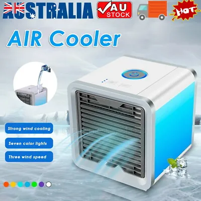 $15.45 • Buy NEW USB Portable Mini Air Conditioner Cool Cooling For Bedroom Desk Cooler Fan