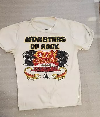 Vintage Ozzy Osbourne MOR 1986 Concert T Shirt • $95