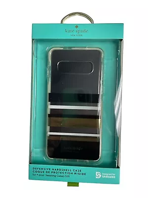 Kate Spade New York Defensive Hard-shell Case Samsung Galaxy S10 Park Stripe • $5.95