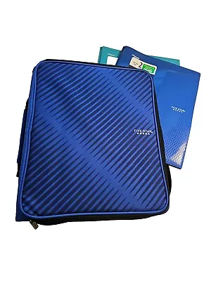 Mead Five Star 2  Zipper Binder 880 Sheet Capacity + 5 Tab Expand File Blue NEW • $12