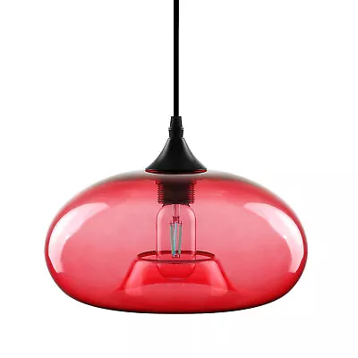 $28.99 • Buy Modern Pendant Lighting Chandelier Design E26 Colored Glass Light Lamp Fixture
