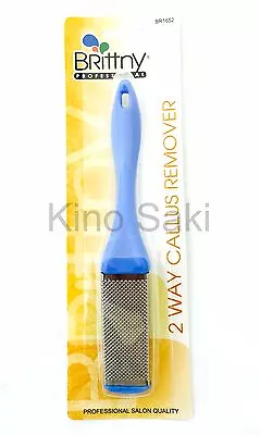 Brittny 2 Way Callus Corn Remover Scraper Foot File Pedicure Tool Br1652 • $9.99