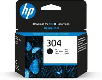 HP N9K06AE 304 Original Ink Cartridge Black (Pack Of 1) • £9.99