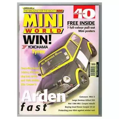 Mini World Magazine March 1999 Mbox203 Arden Fast - Concours Mk3 S • $6.16