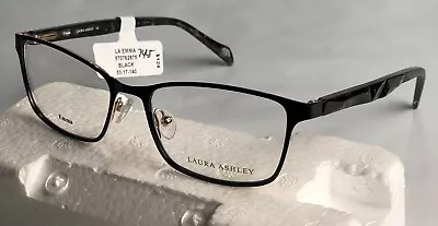 Laura Ashley 53-17-140 Emma Black   Women’s Eyeglass Frames Prescription • $69.99
