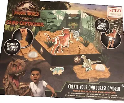 Netflix Jurassic World Camp Cretaceous Mould And Make  Your Own Sand SceneAge 6+ • £6.55