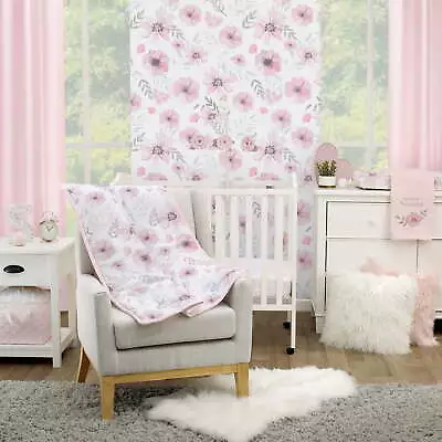 Beautiful Blooms 3 Piece Mini Crib Bedding Set • $22.97