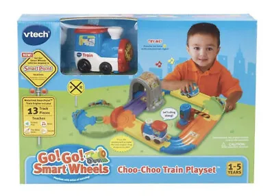 Vtech Go! Go! Smart Wheels Treasure Mountain Train Adventure Playset New In Box! • $39.96