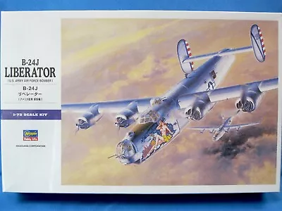 Hasegawa 1/72 B-24J Liberator US Army Air Force Bomber WW2 Sealed Box • $53.95