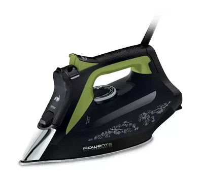 £49 • Buy TEFAL ROWENTA Eco Intelligence DW6330 Steam Iron - Black & Green