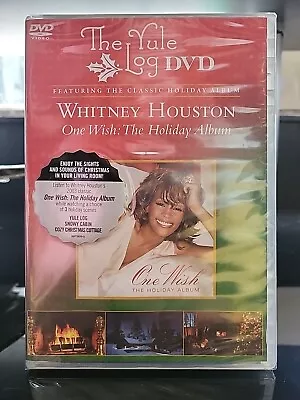 Whitney Houston: One Wish -The Holiday Album: The Yule Log Edition DVD 2010-2003 • $4