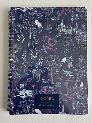New Vera Bradley Harry Potter Mini Notebook With Pocket Forbidden Forest • $21