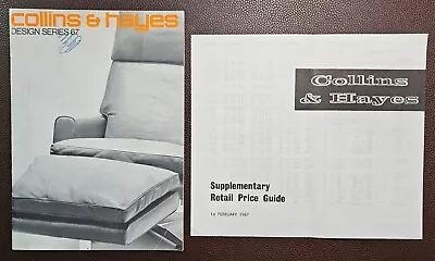 1967 Collins & Hayes Furniture Catalogue & Price List. Very Rare • £8.99