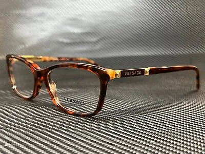 VERSACE VE3186 5077 Havana Demo Lens Women's Eyeglasses 54 Mm • $180.03