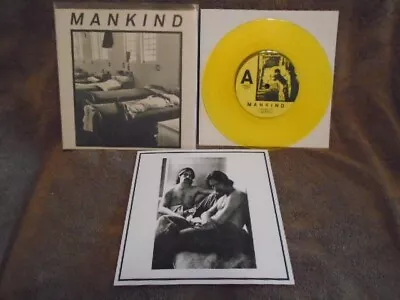 RARE LIMITED / 100 Mankind 7  VINYL Uk Punk Hardcore Arms Race Frame Of Mind ! • $14.99