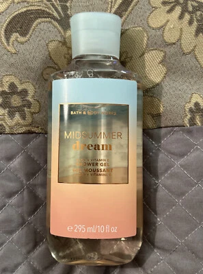 $11.25 • Buy ONE Bath & And Body Works Midsummer Dream Shower Gel Body Wash 10 Fl. Oz. NEW!
