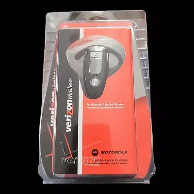 Verizon Wireless Motorola Bluetooth Headset MBT505Z New Sealed V 1.1 + 1.2 • $44.95