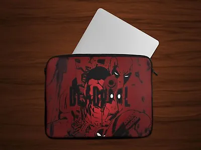 Deadpool Graphic Cartoon Laptop Case Sleeve Tablet Bag Ultrabook Chromebook Gift • £15.99