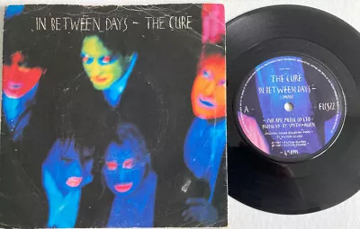 THE CURE  In Between Days/The Exploding Boy  Picture Single RB172 • $19.95
