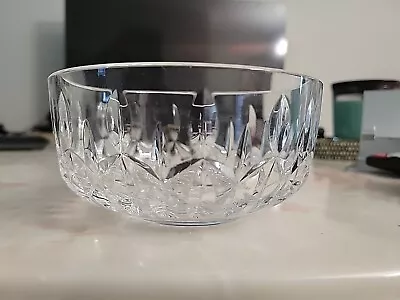 WATERFORD LISMORE Cut Lead Crystal 5  Bowl-Signed • $30