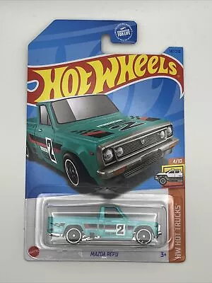 Hot Wheels Mazda Repu Rotary Mint Green 147/250 HW Hot Trucks 4/10 2023 JDM • $2.50